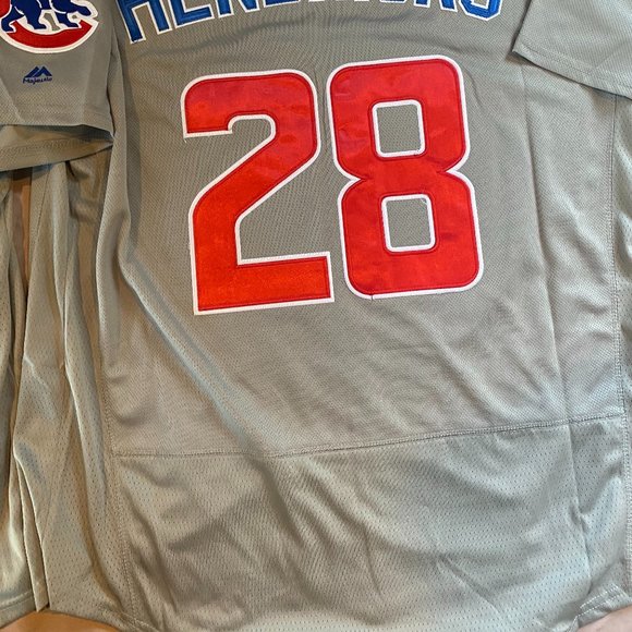 Majestic Flex Base CHICAGO CUBS KYLE HENDRICKS Men's JERSEY Sz 40,44 or 48  New - Picture 4 of 6